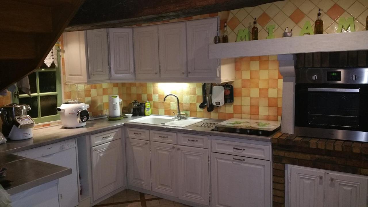 Saint-Martin-Saint-Firmin La Chaumiere B&B 외부 사진