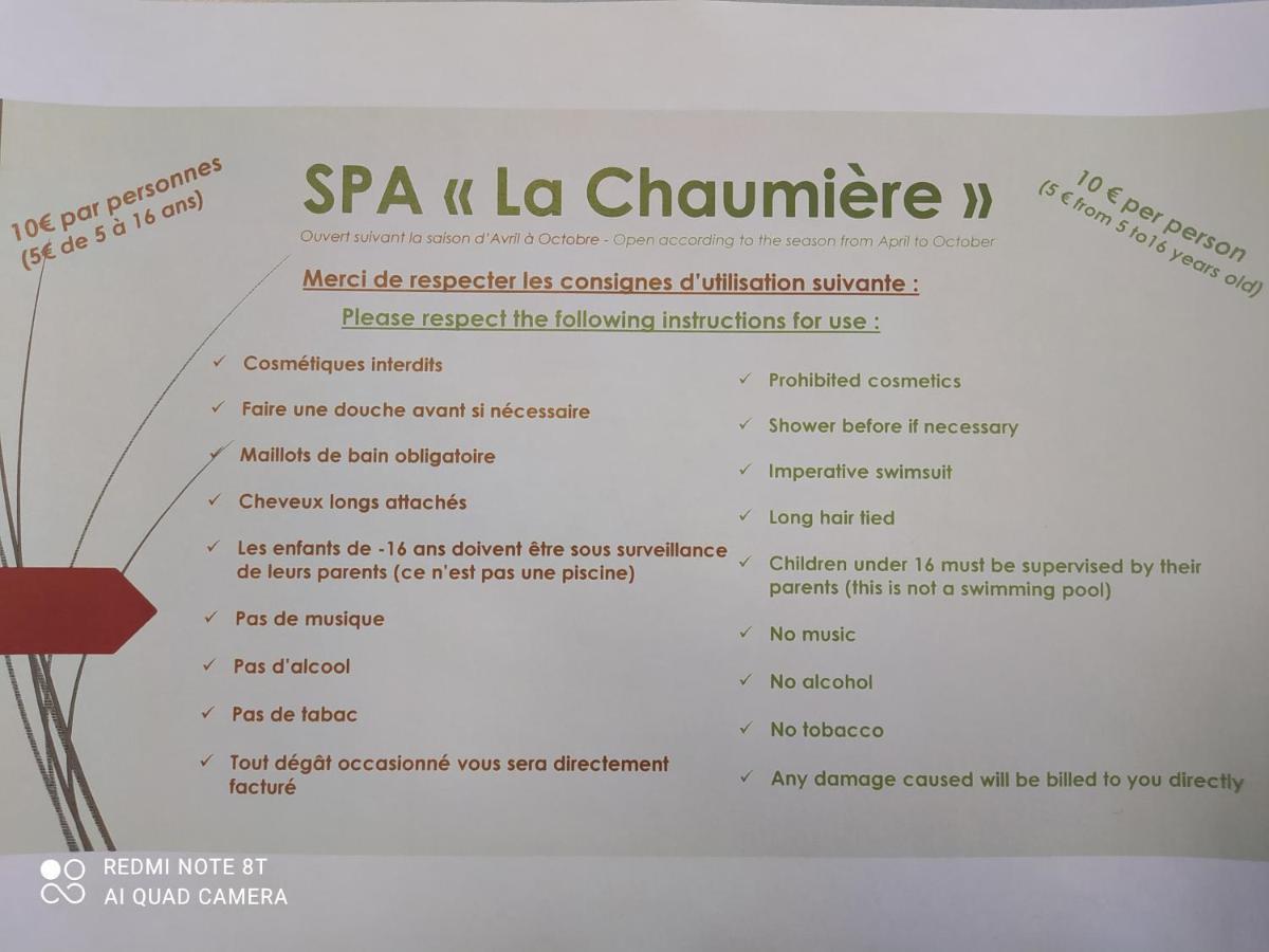 Saint-Martin-Saint-Firmin La Chaumiere B&B 외부 사진