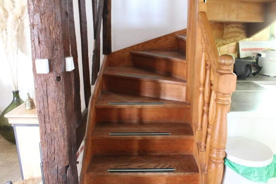 Saint-Martin-Saint-Firmin La Chaumiere B&B 외부 사진