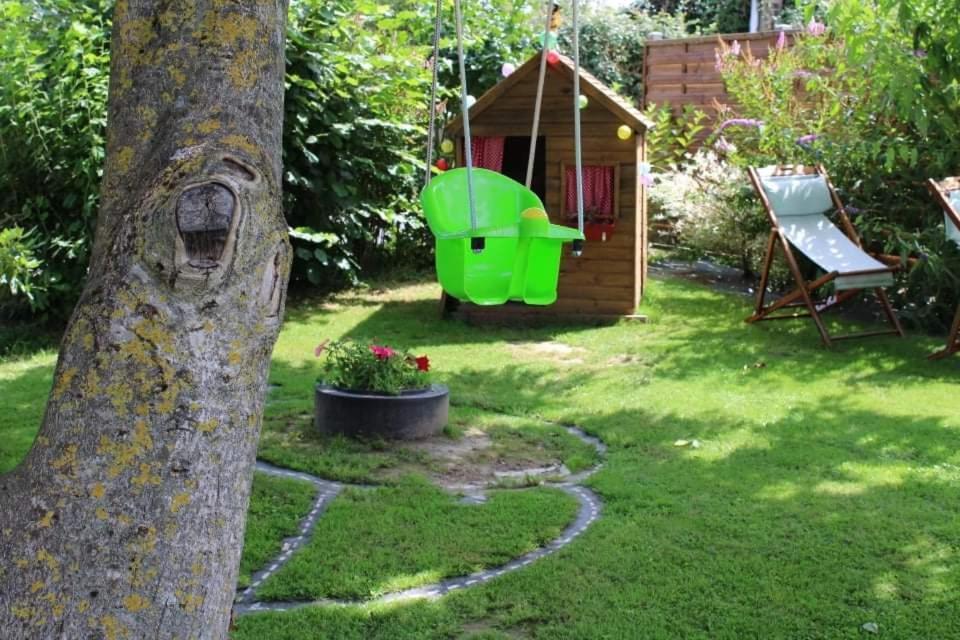 Saint-Martin-Saint-Firmin La Chaumiere B&B 외부 사진