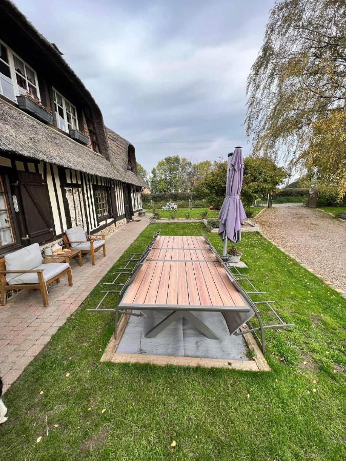 Saint-Martin-Saint-Firmin La Chaumiere B&B 외부 사진