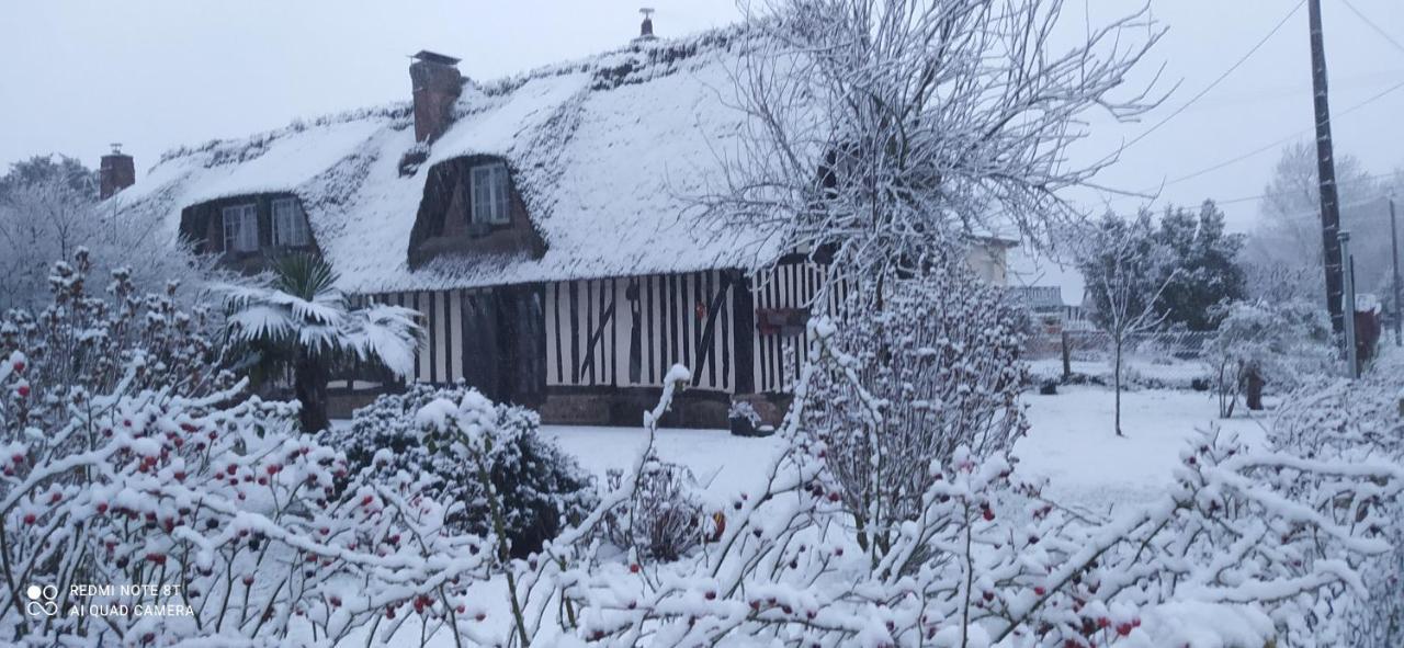 Saint-Martin-Saint-Firmin La Chaumiere B&B 외부 사진
